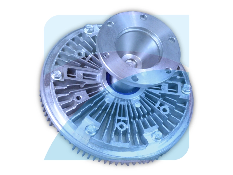 Clutch, radiator fan