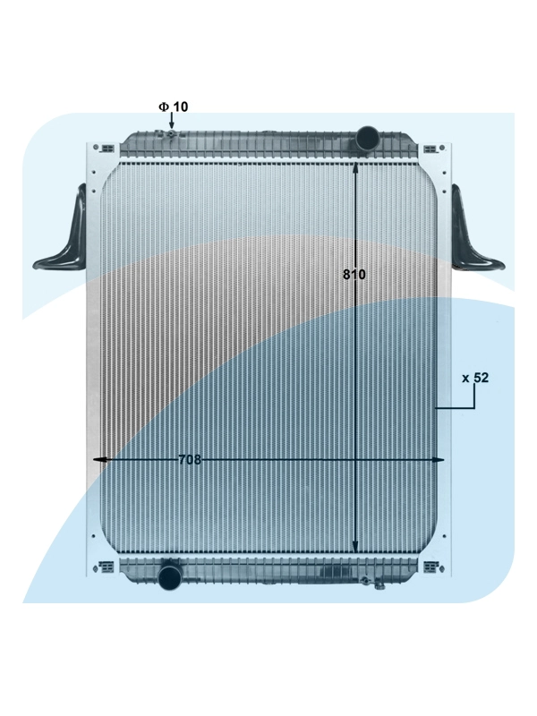 Radiator, engine cooling (10041921)