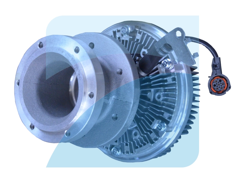 Clutch, radiator fan