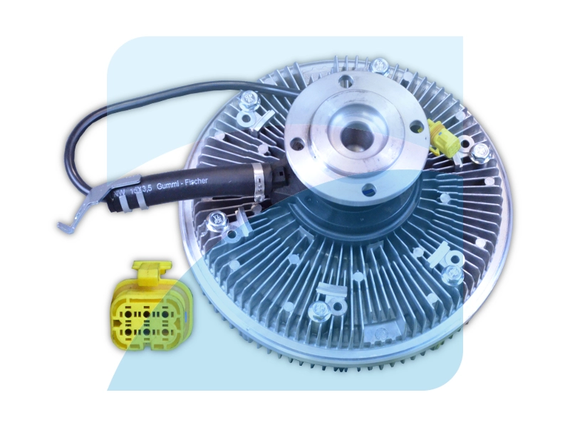 Clutch, radiator fan