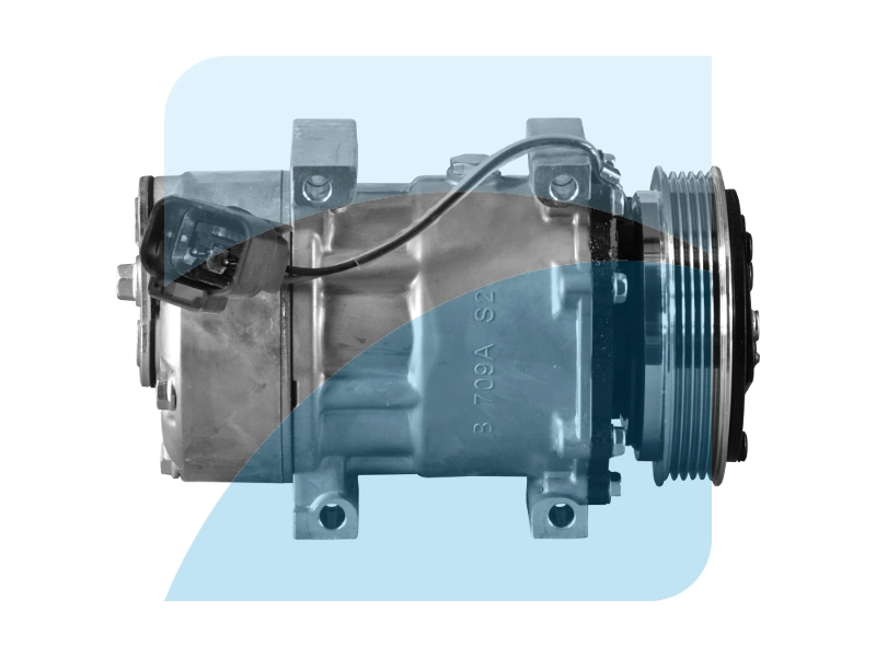 Compressor, air conditioning