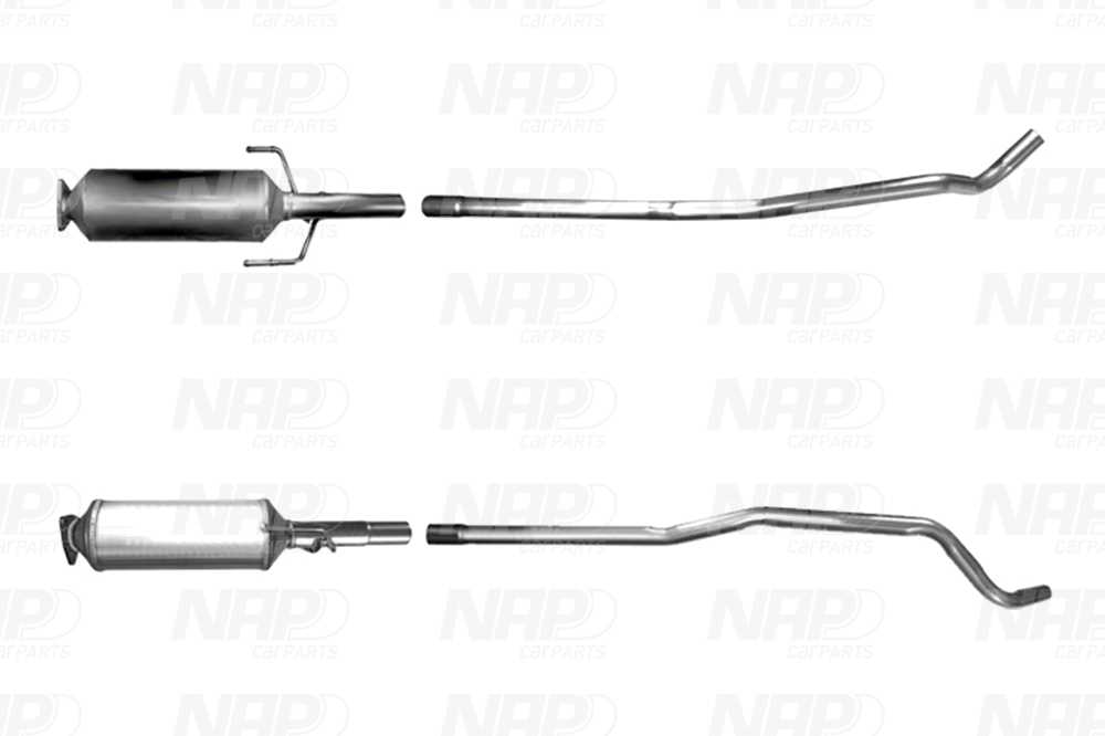 Soot/Particulate Filter, exhaust system (CAD10267)