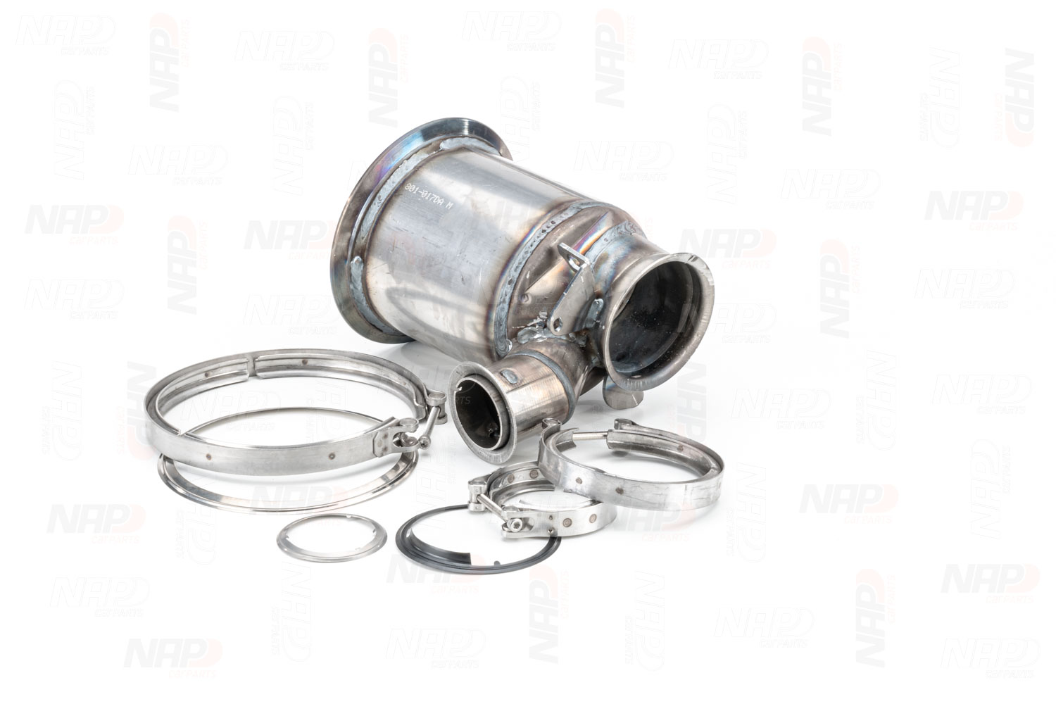 Soot/Particulate Filter, exhaust system (CAD10673)