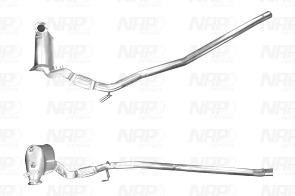 Soot/Particulate Filter, exhaust system (CAD10623)