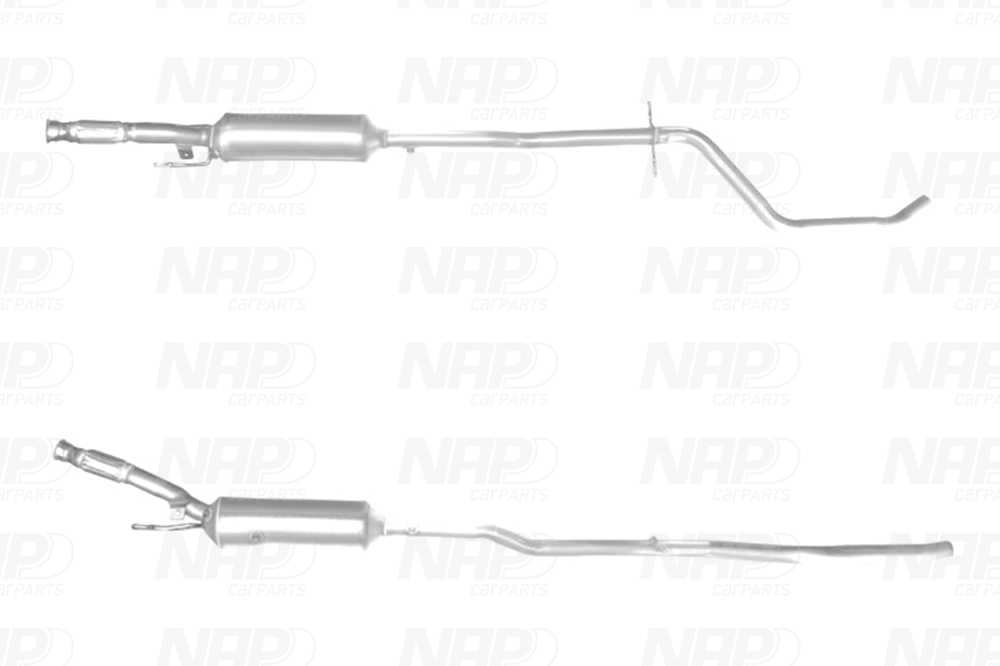 Soot/Particulate Filter, exhaust system (CAD10564)