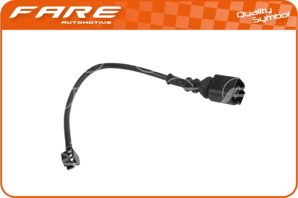 Warning Contact, brake pad wear (9771)