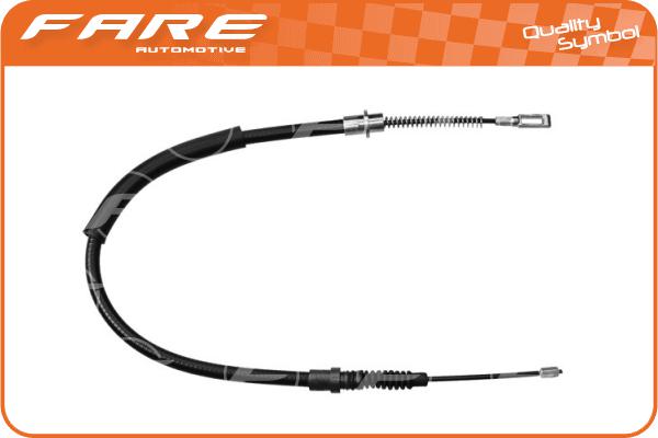 Cable Pull, parking brake (18751)