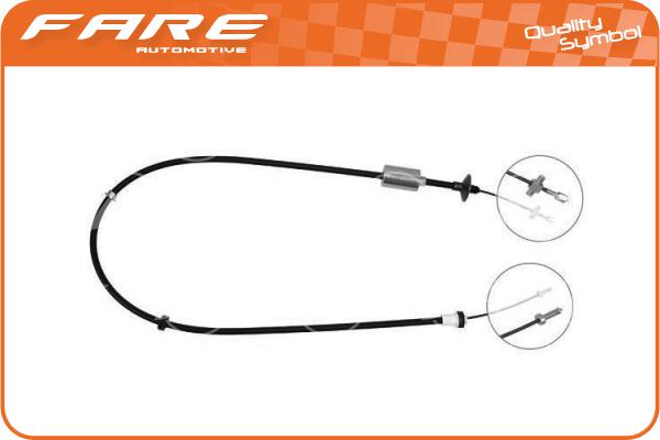 Cable Pull, clutch control (24321)