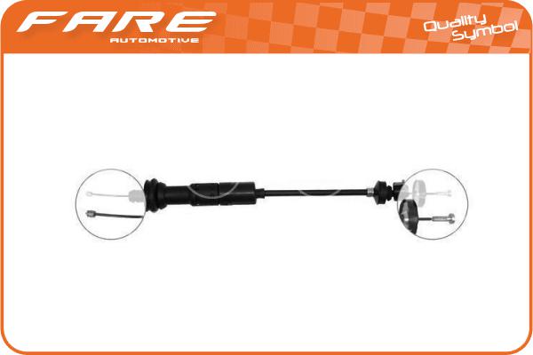 Cable Pull, clutch control (24274)
