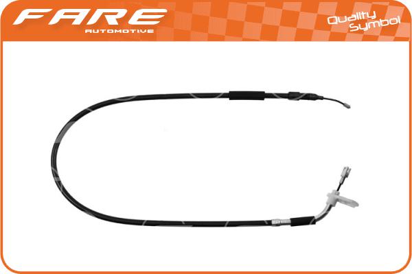 Cable Pull, parking brake (17950)