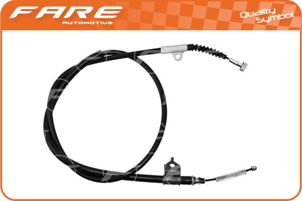 Cable Pull, parking brake (18524)