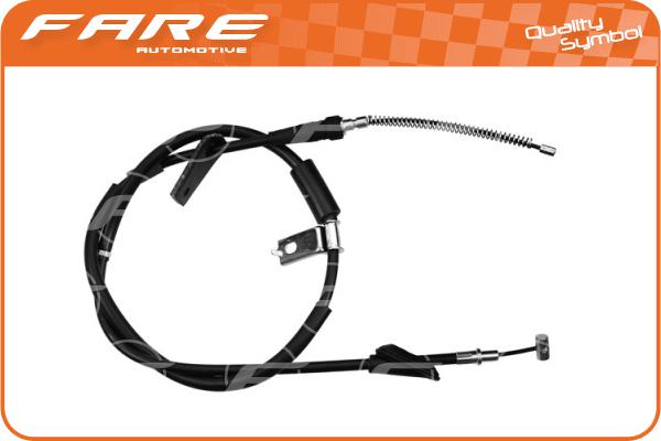 Cable Pull, parking brake (18998)