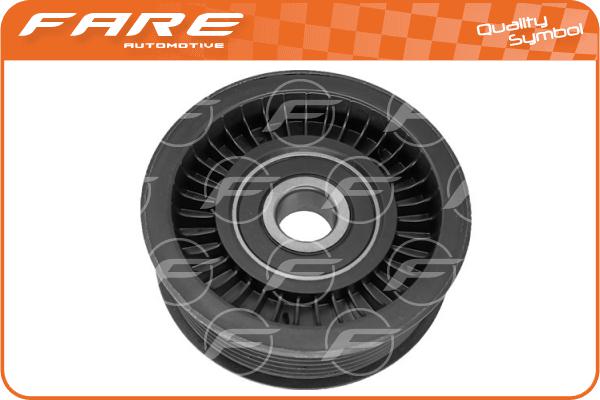 Deflection/Guide Pulley, V-ribbed belt (33523)