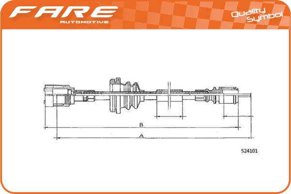 Speedometer Cable (27695)