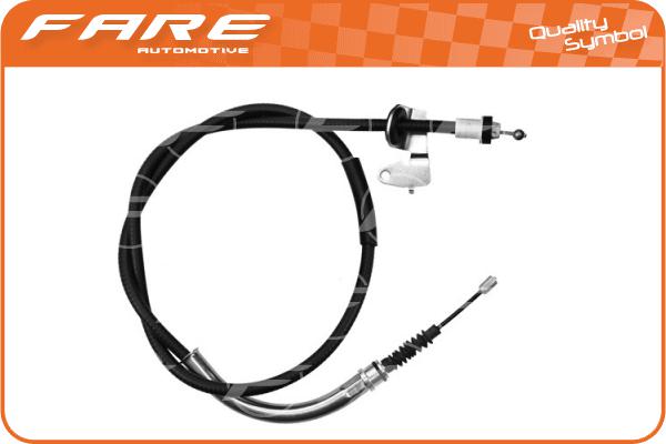 Cable Pull, parking brake (17795)