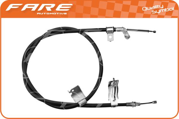 Cable Pull, parking brake (18587)