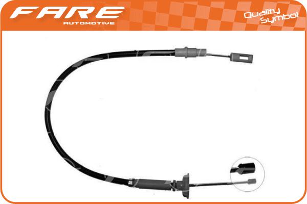 Cable Pull, clutch control (24883)