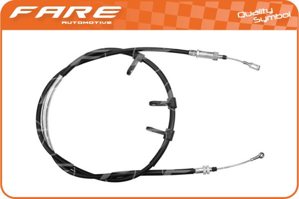 Cable Pull, parking brake (17864)