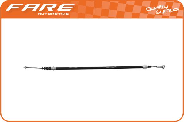 Cable Pull, parking brake (18035)