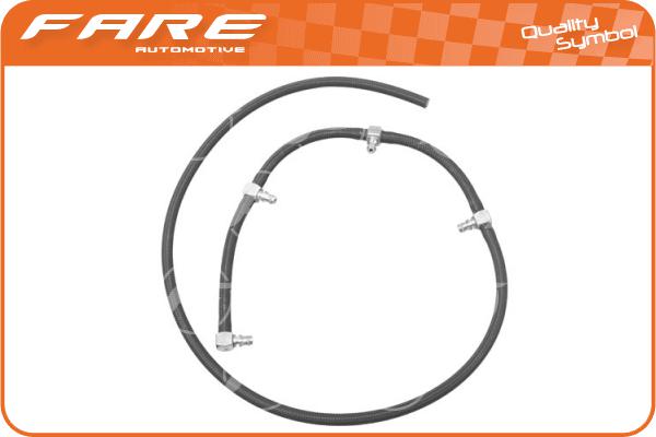 Hose, fuel overflow (31259)