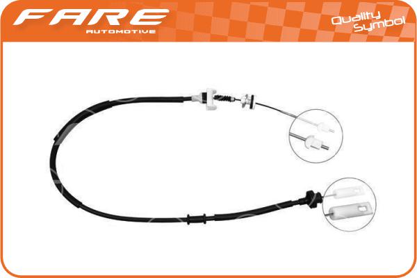 Cable Pull, clutch control (24376)