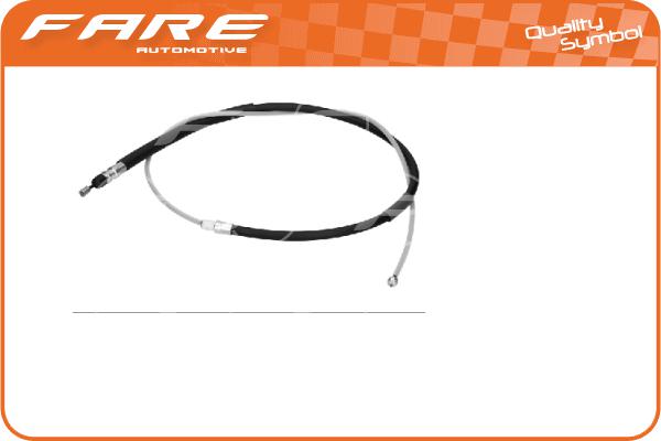 Cable Pull, parking brake (17535)