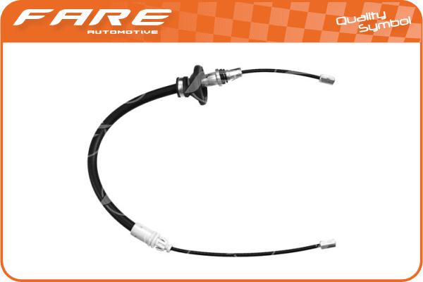 Cable Pull, parking brake (17460)