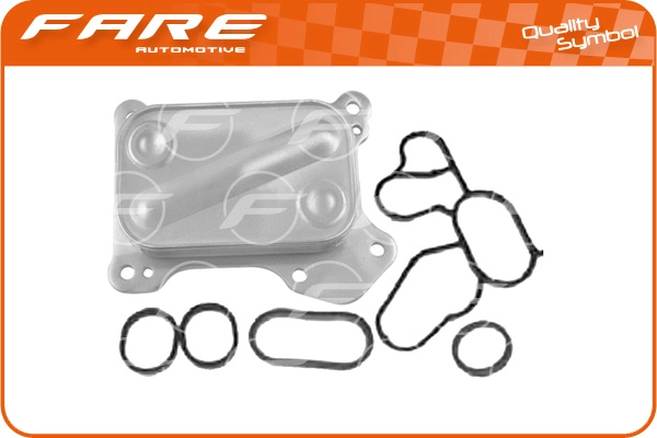 Oil Cooler, engine oil (10595)