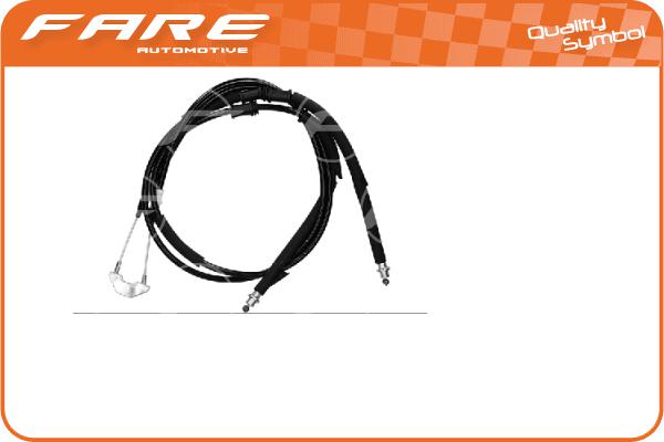 Cable Pull, parking brake (17559)