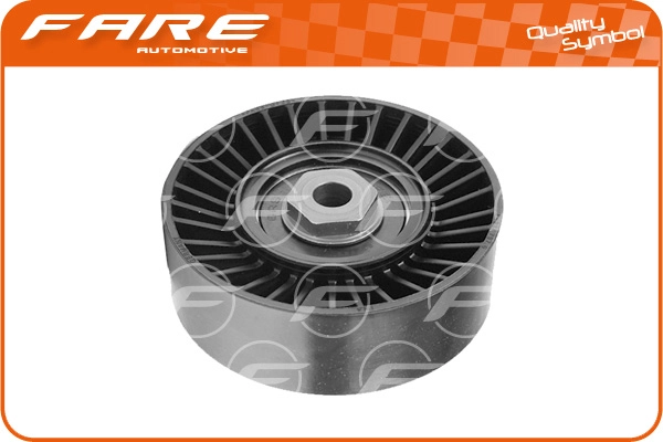 Tensioner Pulley, V-ribbed belt (4312)