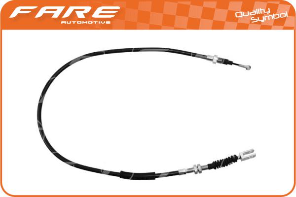 Cable Pull, parking brake (17647)