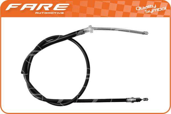 Cable Pull, parking brake (17545)