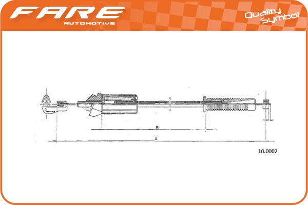 Accelerator Cable (25541)