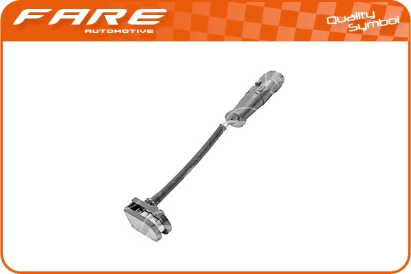 Warning Contact, brake pad wear (9758)