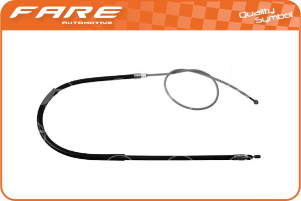 Cable Pull, parking brake (17594)
