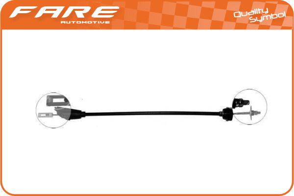 Cable Pull, clutch control (24427)