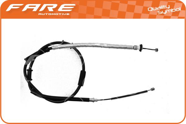 Cable Pull, parking brake (18096)