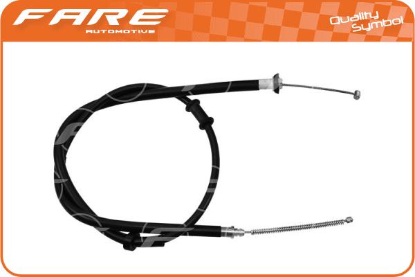 Cable Pull, parking brake (18395)