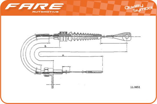 Accelerator Cable (26019)