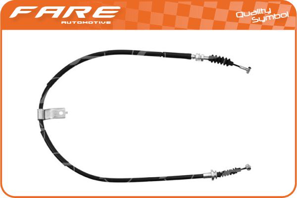 Cable Pull, parking brake (18477)