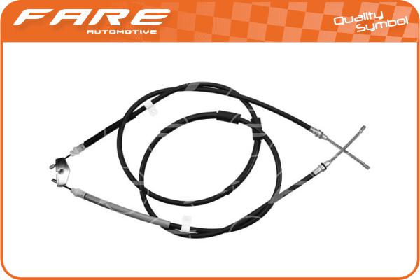 Cable Pull, parking brake (18272)