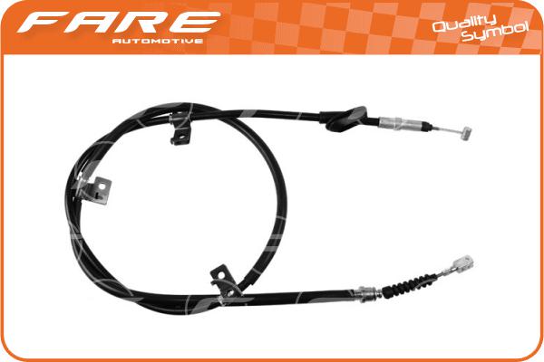 Cable Pull, parking brake (18298)