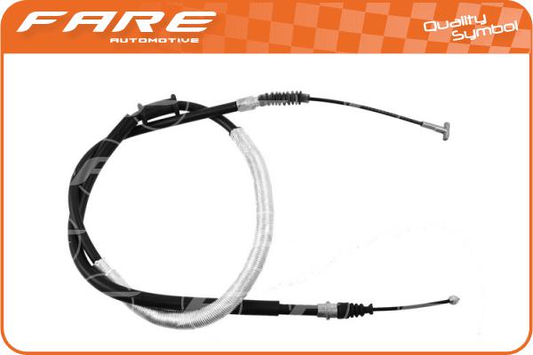 Cable Pull, parking brake (18051)