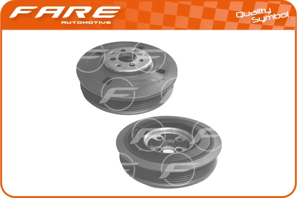 Belt Pulley, crankshaft (2680)