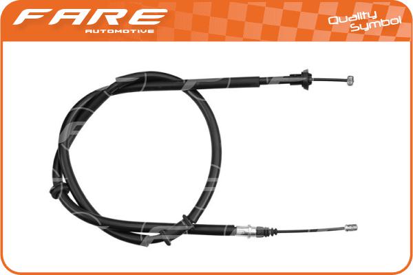 Cable Pull, parking brake (18125)