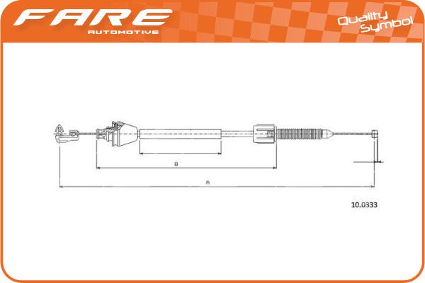 Accelerator Cable (31049)