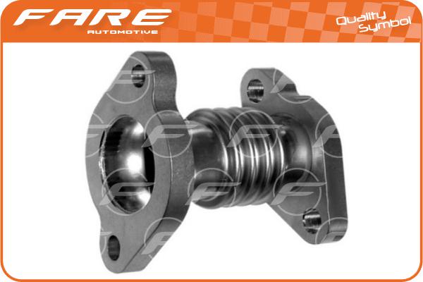 Pipe, EGR valve (17103)