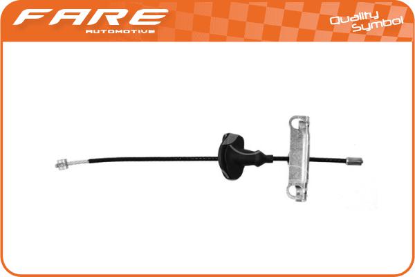 Cable Pull, parking brake (18208)