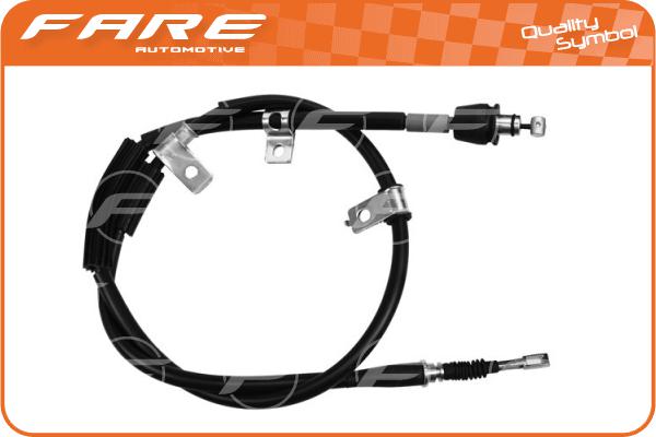Cable Pull, parking brake (18347)