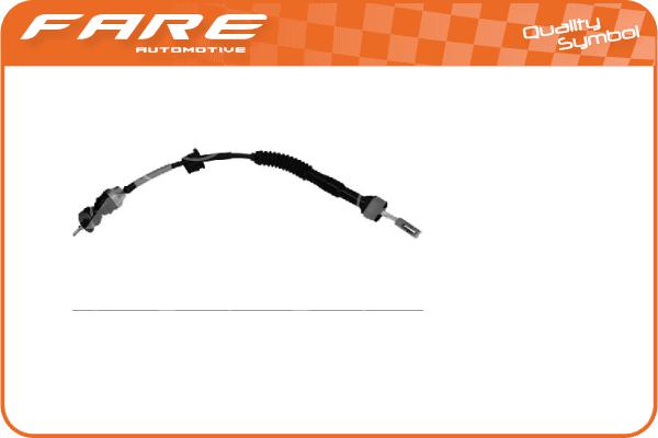 Cable Pull, clutch control (24779)